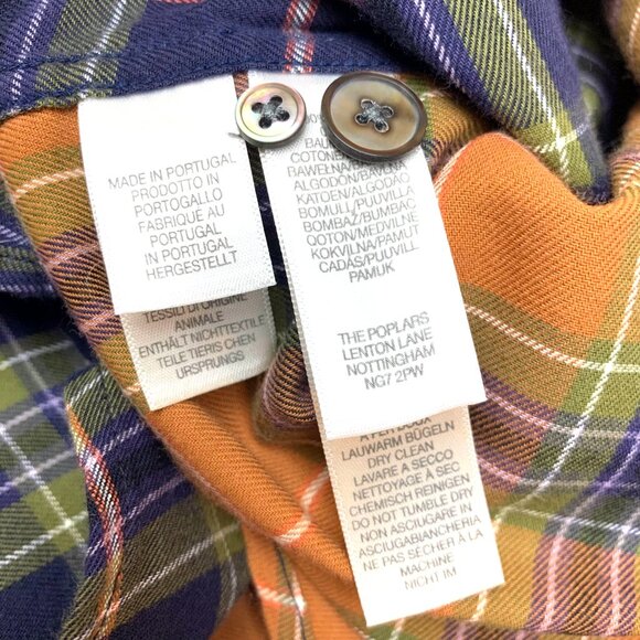 Paul Smith Regular Fit Multi Color Plaid Button Down Casual Shirt - Picture 7 of 10